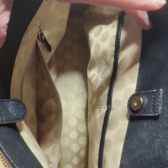 Kate Spade Large Cedar Street Elegant Black Satchel - Picture 6 of 11